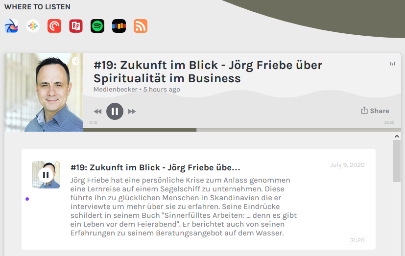 Podcast Zukunft im Blick Friebe